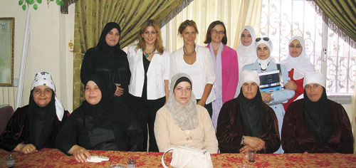 Community leaders in  Bosra, Syria