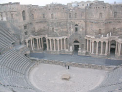Roman Amphitheater in Bosra, Syria